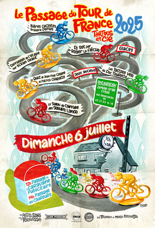 Tour de France chez Tartous et Compagnie © Chicken